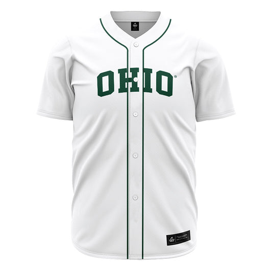 Ohio - NCAA Baseball : Caleb Karll - White Jersey-0