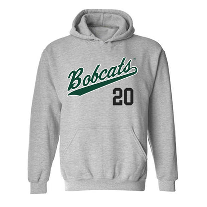 Ohio - NCAA Baseball : Landon Price - Classic Shersey Hooded Sweatshirt-0