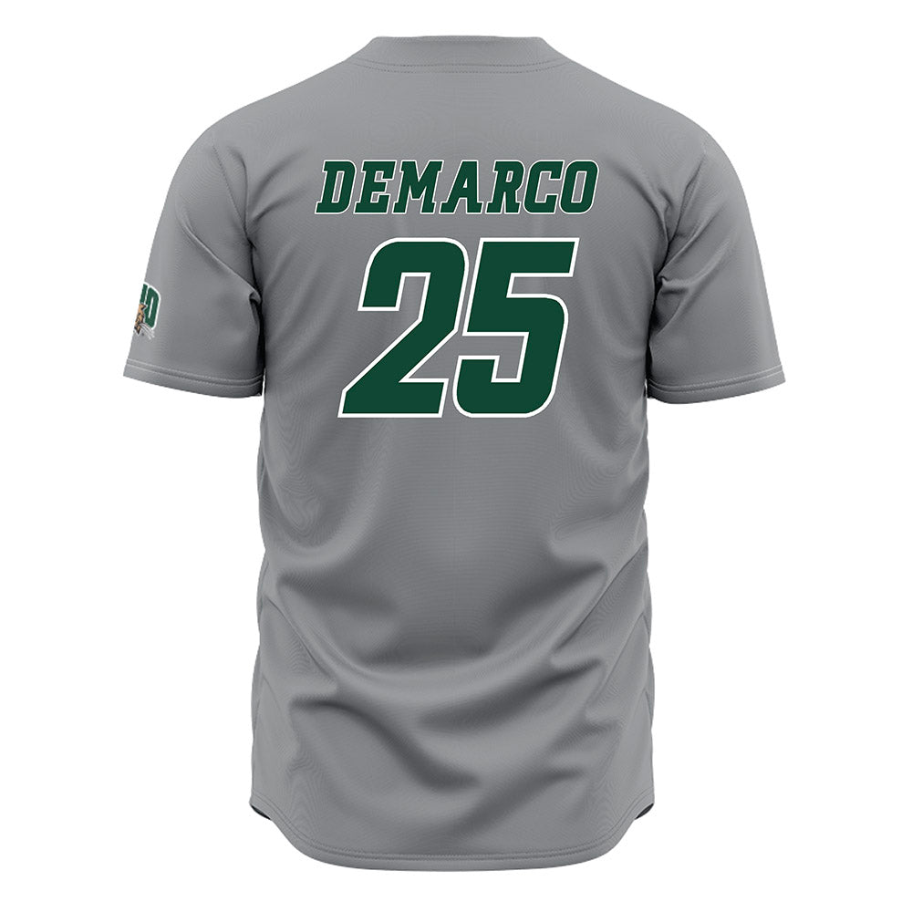 Ohio - NCAA Baseball : Patrick Demarco - Grey Baseball Jersey