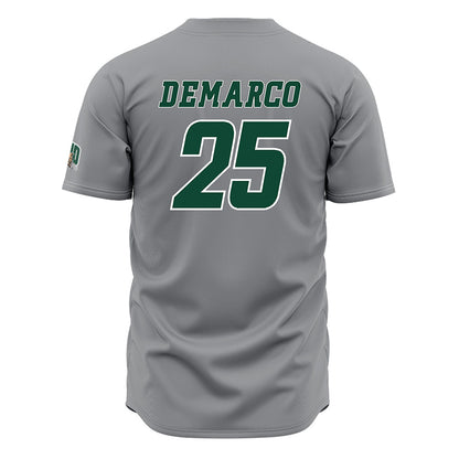 Ohio - NCAA Baseball : Patrick Demarco - Grey Baseball Jersey