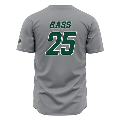 Ohio - NCAA Baseball : Mason Gass - Grey Jersey-1