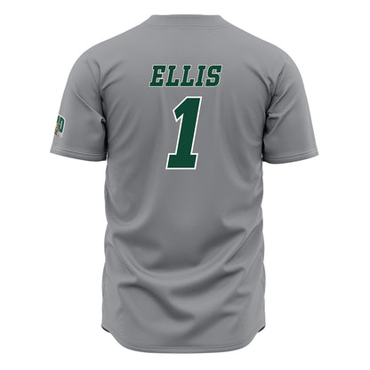 Ohio - NCAA Baseball : Lee Ellis - Grey Jersey-1