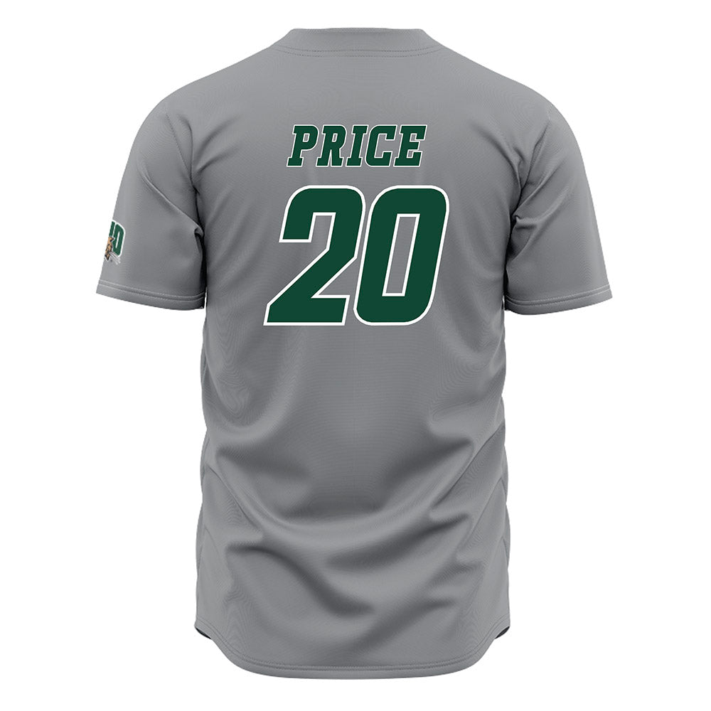 Ohio - NCAA Baseball : Landon Price - Grey Jersey-1