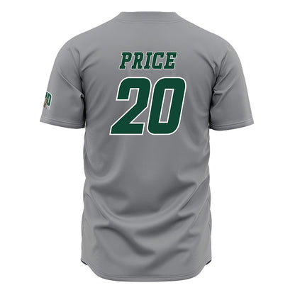 Ohio - NCAA Baseball : Landon Price - Grey Jersey-1