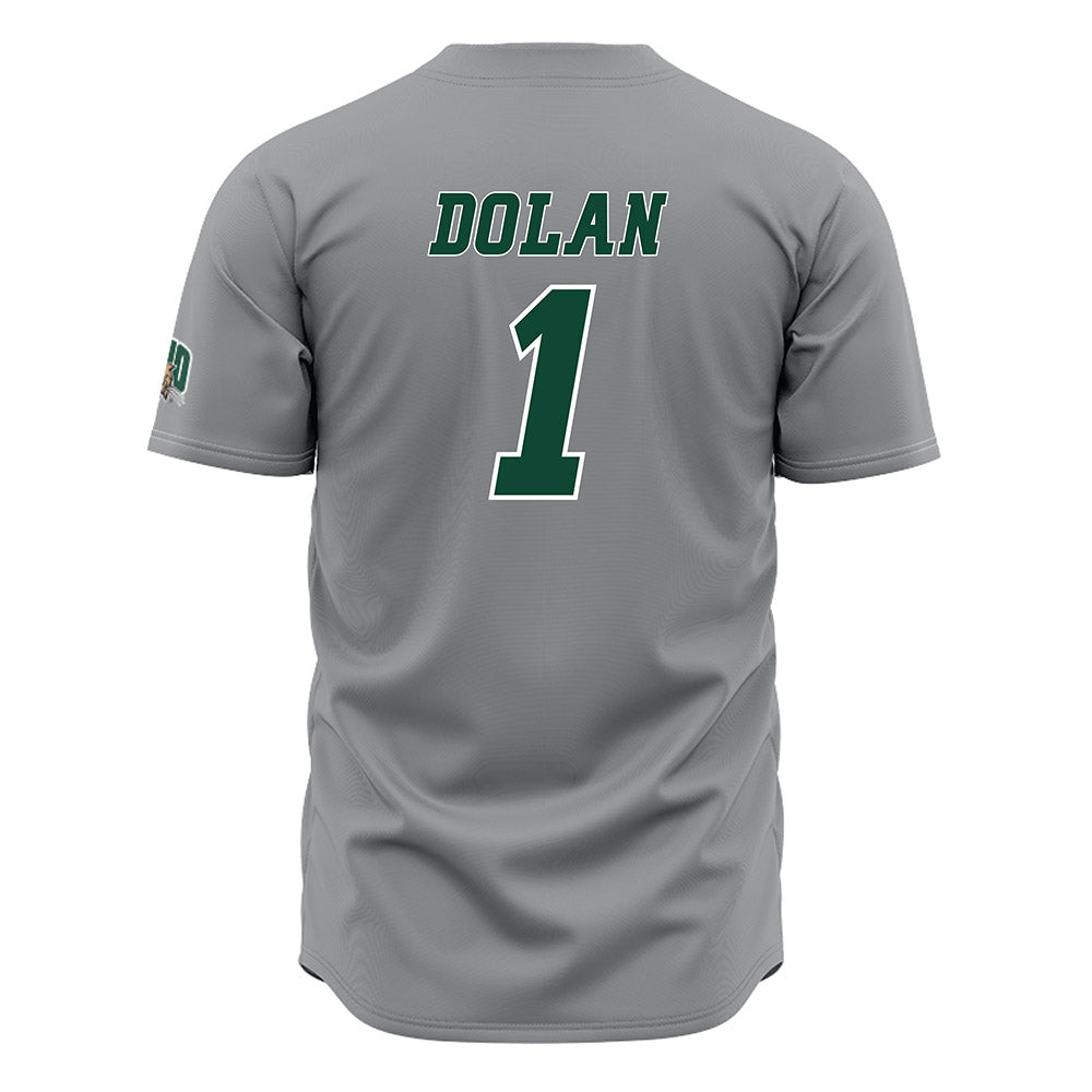 Ohio - NCAA Baseball : Nick Dolan - Grey Baseball Jersey