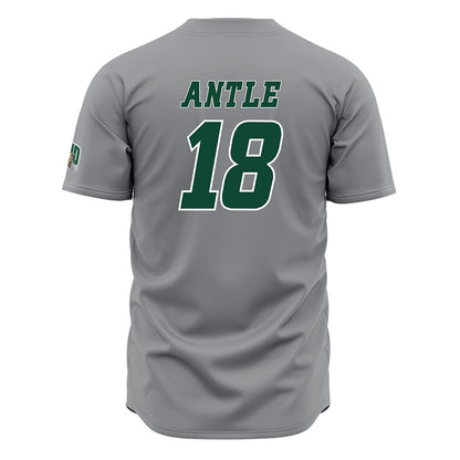 Ohio - NCAA Baseball : Gideon Antle - Grey Baseball Jersey