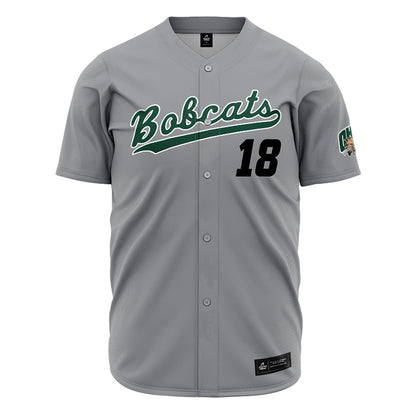Ohio - NCAA Baseball : Gideon Antle - Grey Baseball Jersey
