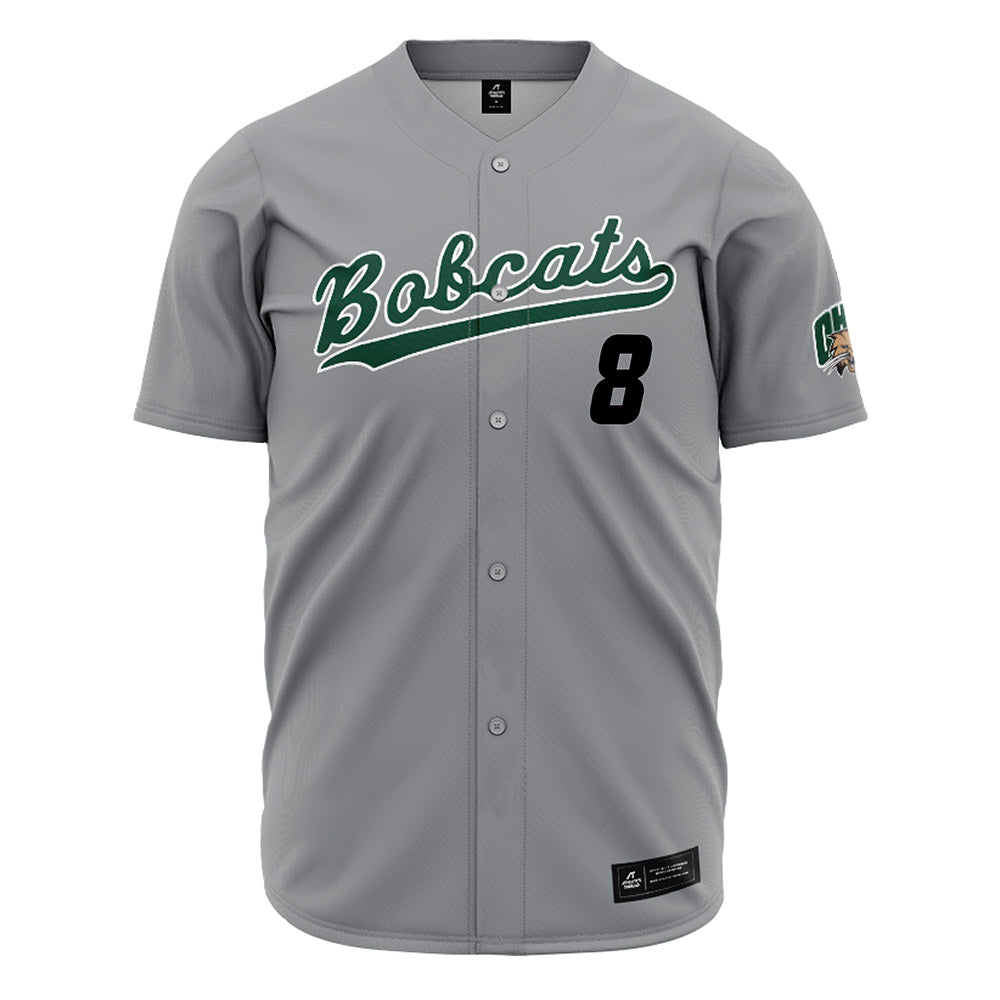Ohio - NCAA Baseball : Cole Williams - Grey Baseball Jersey