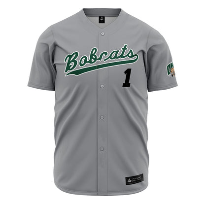 Ohio - NCAA Baseball : Lee Ellis - Grey Jersey-0