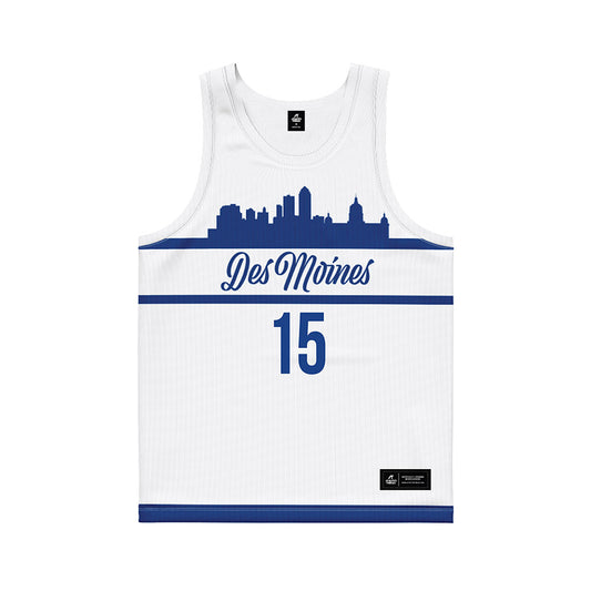 Drake - NCAA Women's Basketball : Maggie Taylor - White Basketball Jersey-0