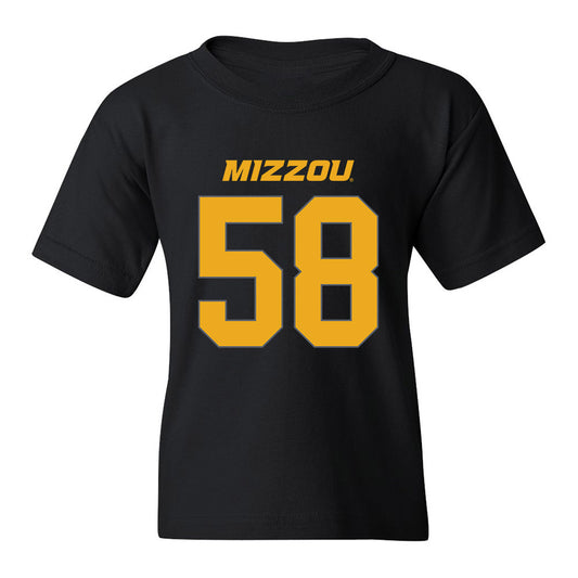 Missouri - NCAA Football : Jackson Daily - Youth T-Shirt