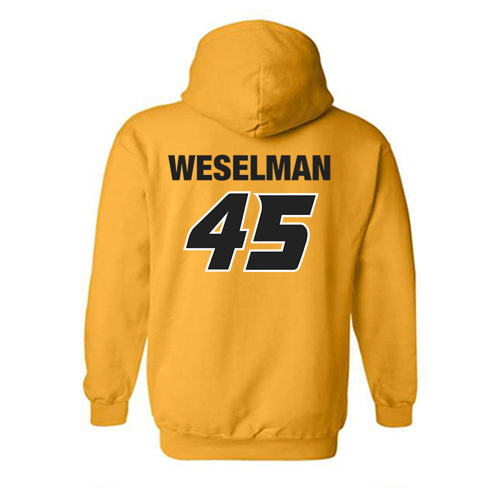 Missouri - NCAA Football : Connor Weselman - Sports Shersey Hooded Sweatshirt-1
