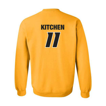 Missouri - NCAA Football : Langden Kitchen - Sports Shersey Crewneck Sweatshirt-1