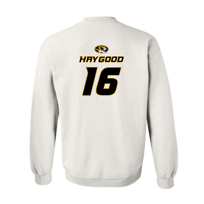 Missouri - NCAA Football : Brendon Haygood - Replica Shersey Crewneck Sweatshirt-1