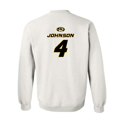 Missouri - NCAA Football : Trevez Johnson - Crewneck Sweatshirt