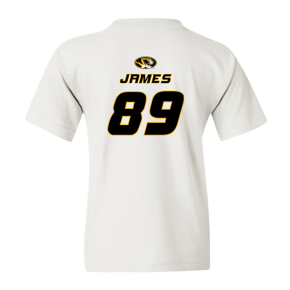 Missouri - NCAA Football : Jude James - Youth T-Shirt