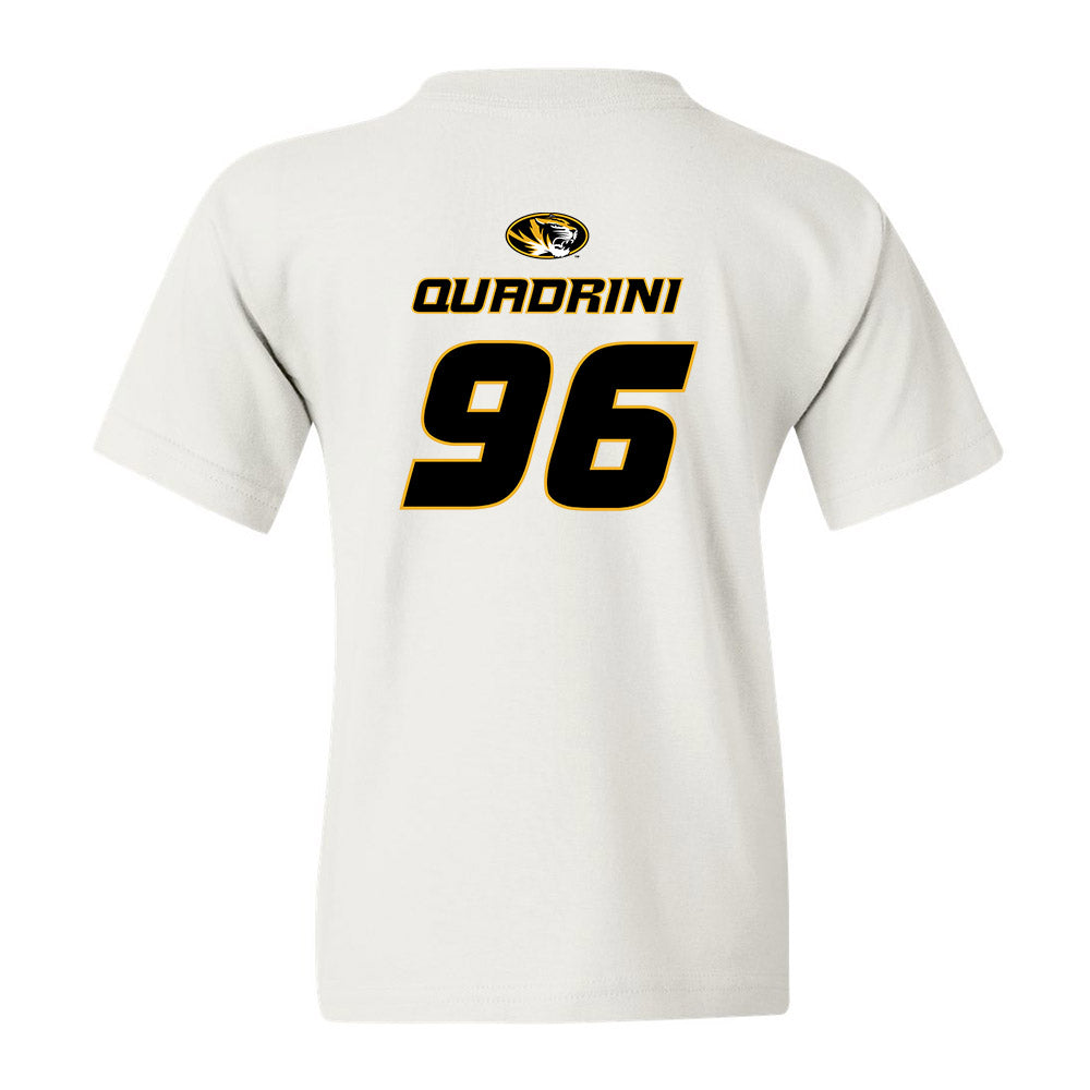 Missouri - NCAA Football : Nick Quadrini - Youth T-Shirt