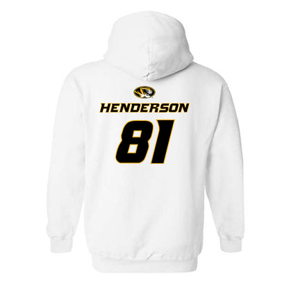 Missouri - NCAA Football : Bralen Henderson - Replica Shersey Hooded Sweatshirt-1