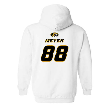 Missouri - NCAA Football : Robert Meyer - Replica Shersey Hooded Sweatshirt-1