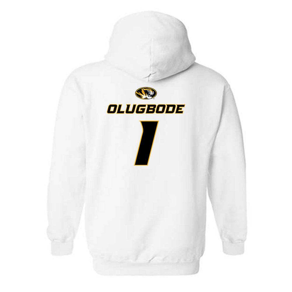 Missouri - NCAA Football : Donovan Olugbode - Replica Shersey Hooded Sweatshirt-1