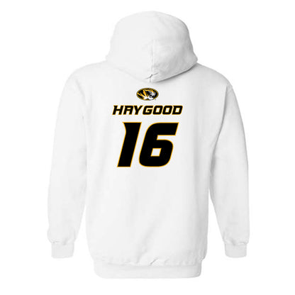 Missouri - NCAA Football : Brendon Haygood - Replica Shersey Hooded Sweatshirt-1