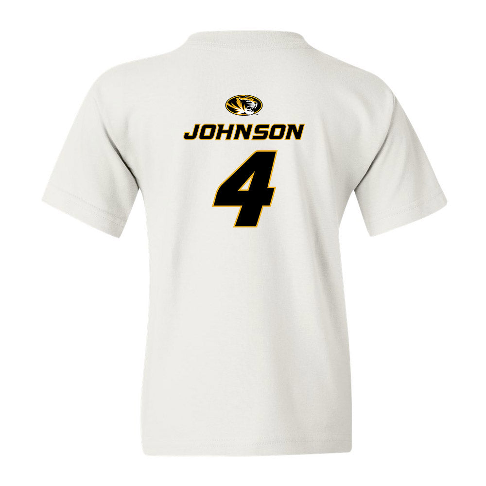 Missouri - NCAA Football : Trevez Johnson - Youth T-Shirt