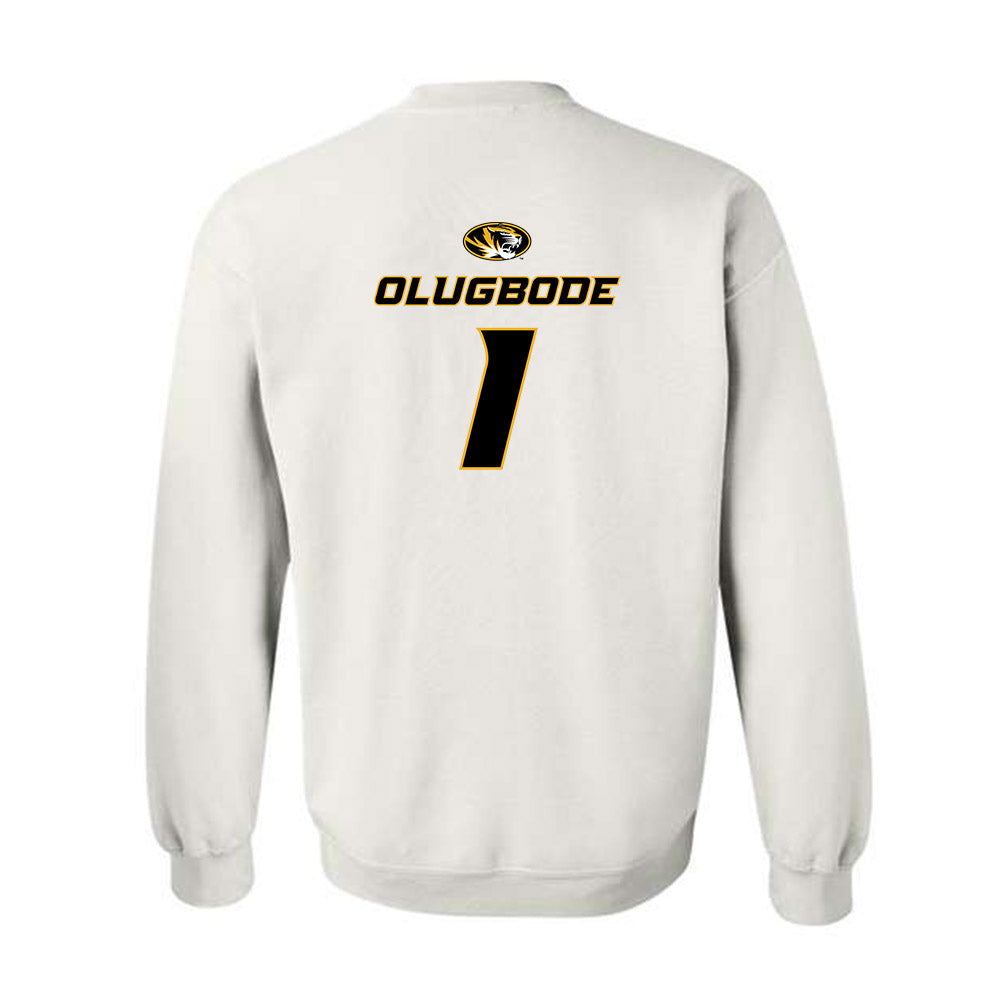 Missouri - NCAA Football : Donovan Olugbode - Replica Shersey Crewneck Sweatshirt-1
