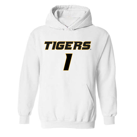 Missouri - NCAA Football : Donovan Olugbode - Replica Shersey Hooded Sweatshirt-0