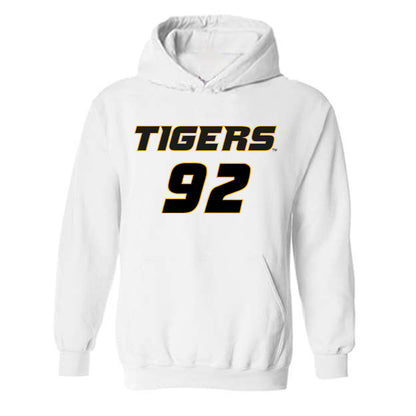 Missouri - NCAA Football : Jason Dowell - Replica Shersey Hooded Sweatshirt-0