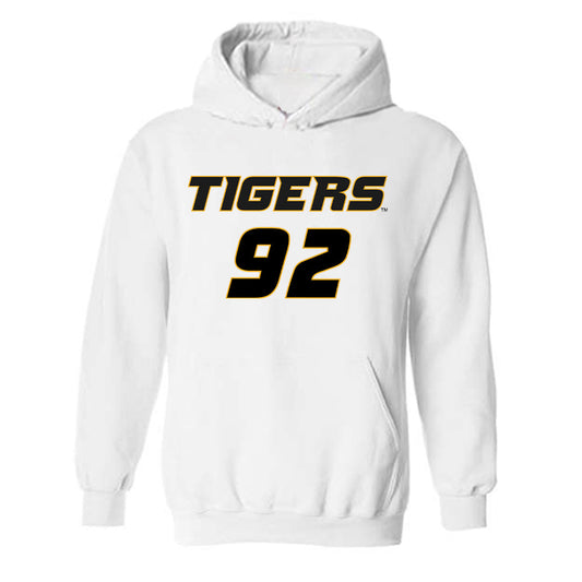 Missouri - NCAA Football : Jason Dowell - Replica Shersey Hooded Sweatshirt-0