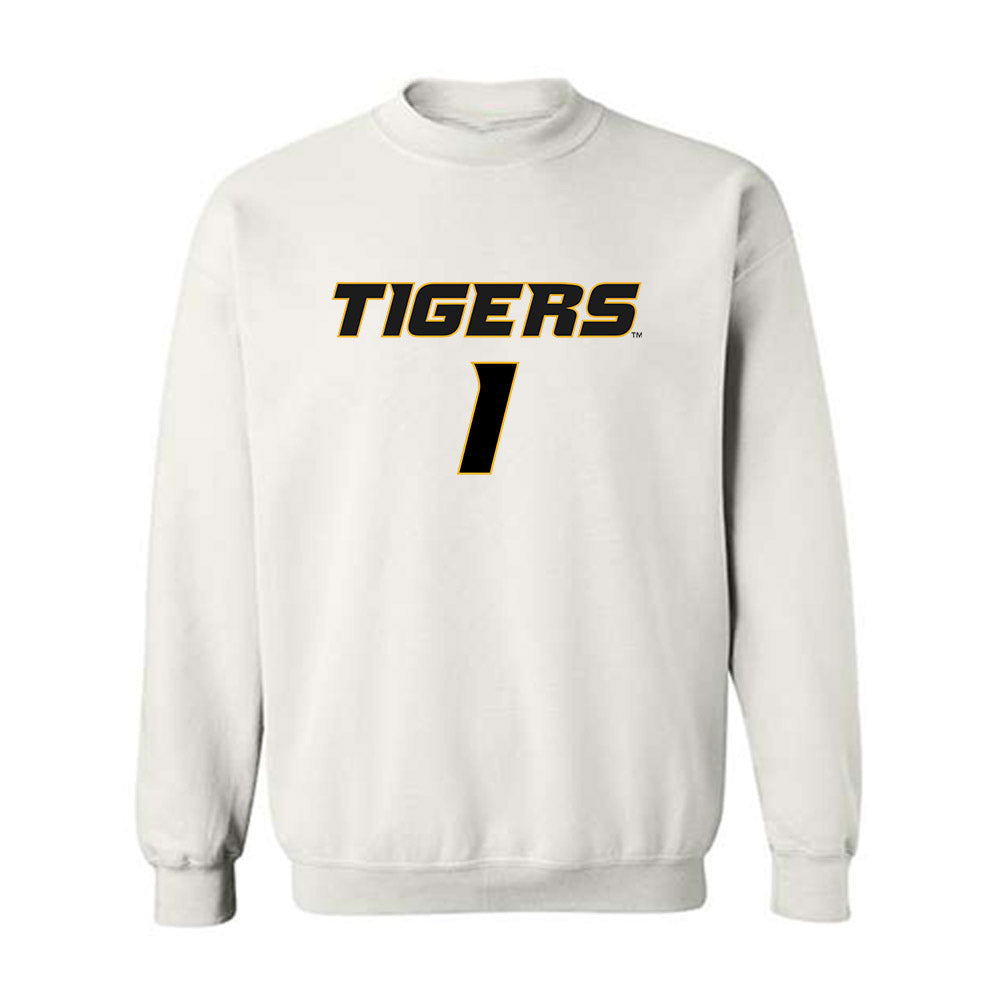 Missouri - NCAA Football : Donovan Olugbode - Replica Shersey Crewneck Sweatshirt-0