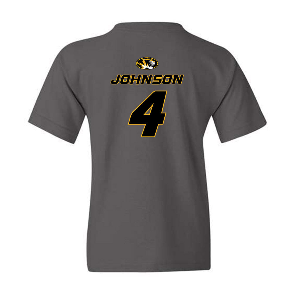 Missouri - NCAA Football : Trevez Johnson - Youth T-Shirt