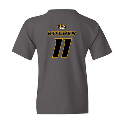 Missouri - NCAA Football : Langden Kitchen - Classic Shersey Youth T-Shirt-1