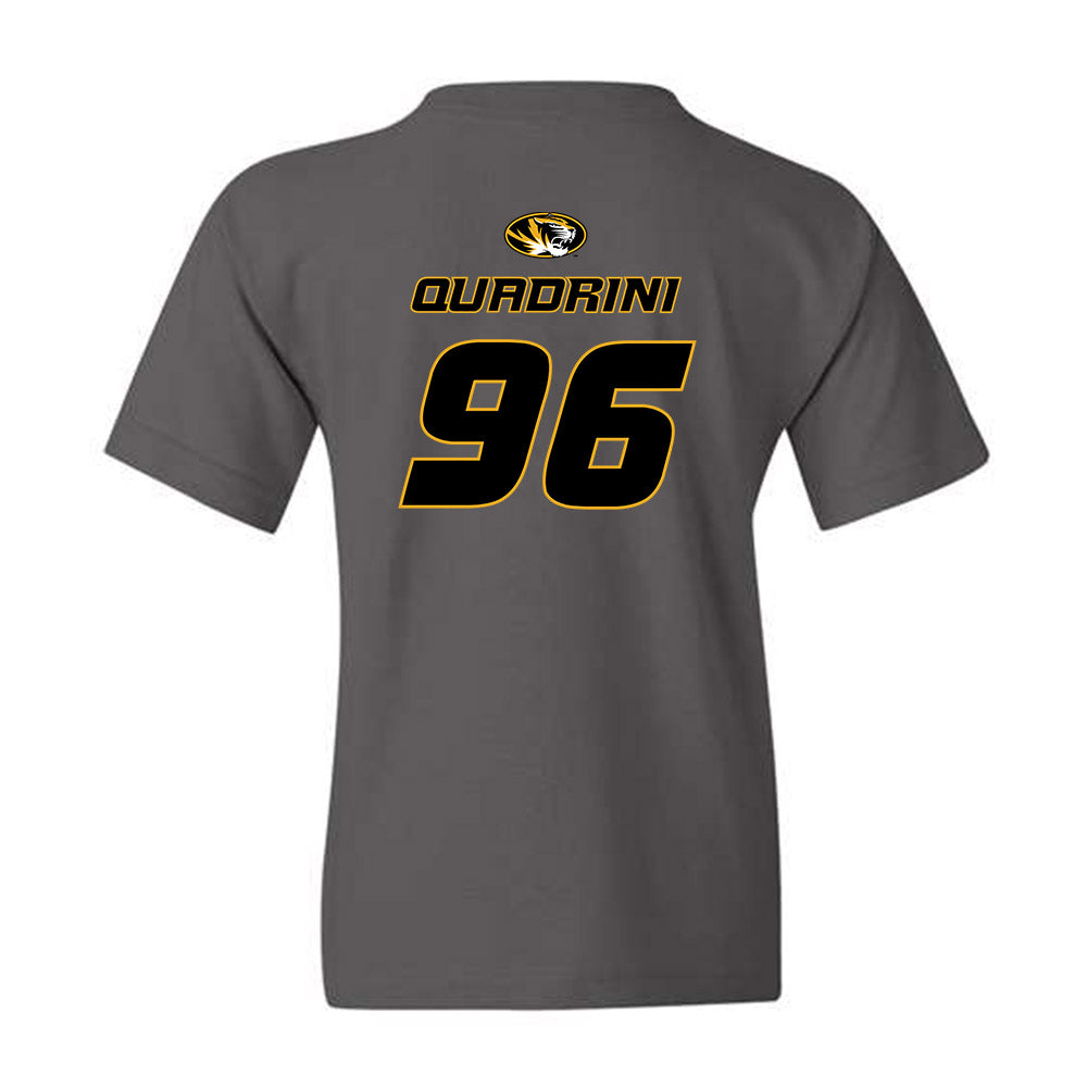 Missouri - NCAA Football : Nick Quadrini - Youth T-Shirt