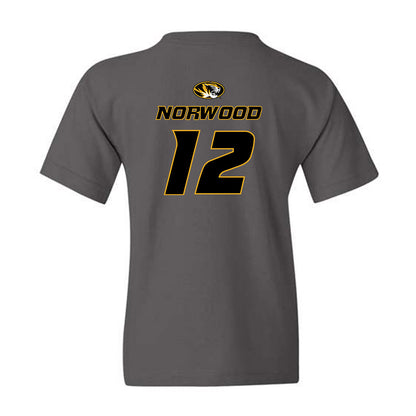 Missouri - NCAA Football : Dreyden Norwood - Youth T-Shirt