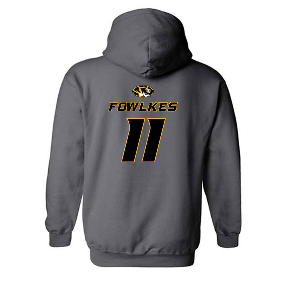 Missouri - NCAA Football : DaMarion Fowlkes - Classic Shersey Hooded Sweatshirt-1