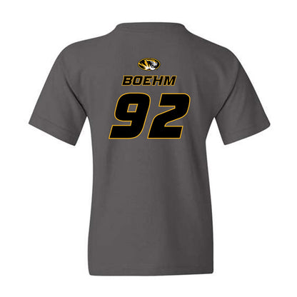 Missouri - NCAA Football : Brody Boehm - Youth T-Shirt