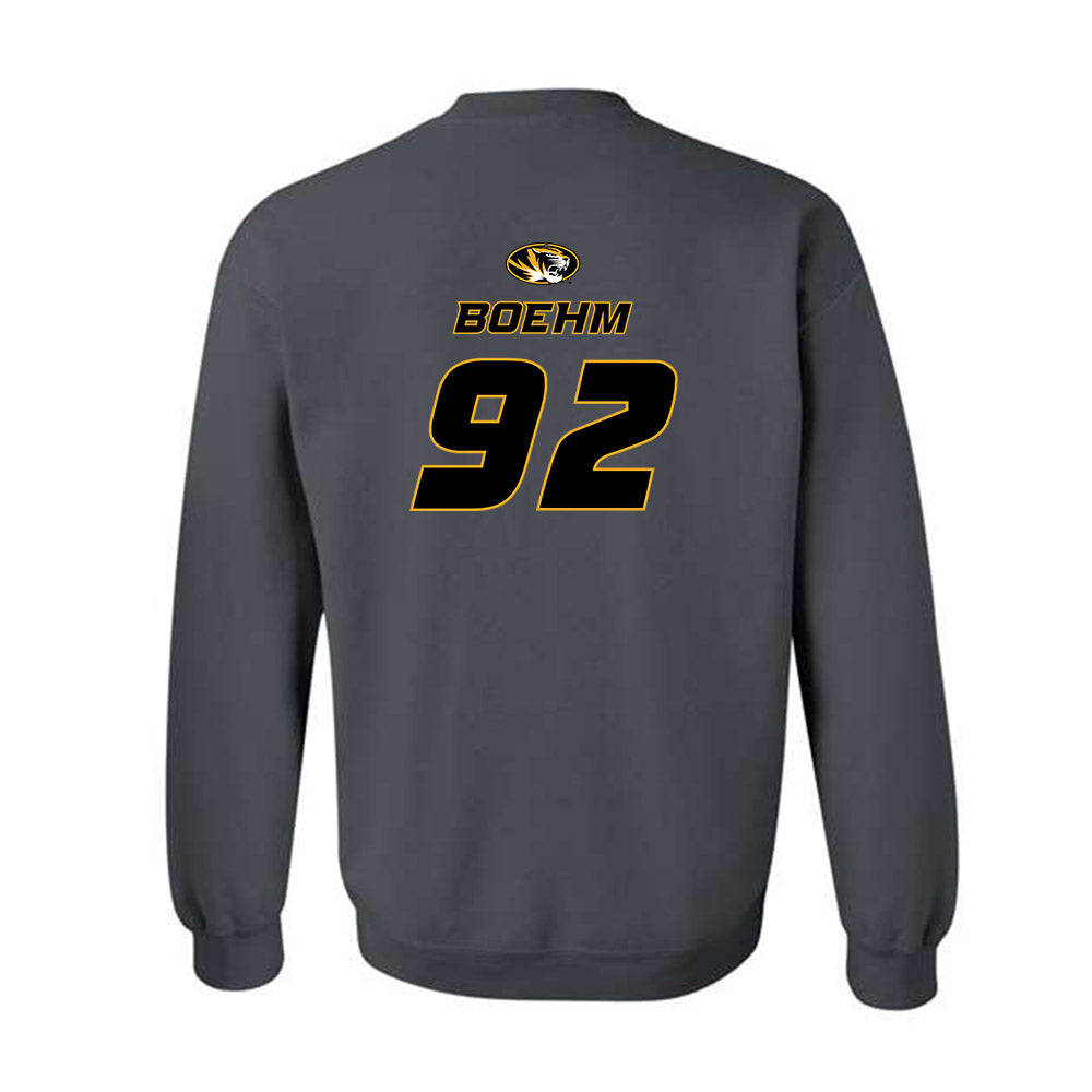 Missouri - NCAA Football : Brody Boehm - Crewneck Sweatshirt