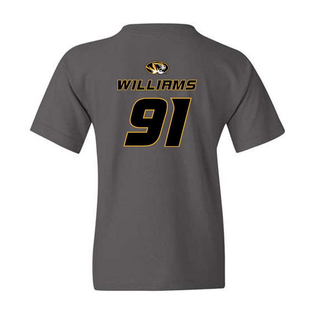 Missouri - NCAA Football : Elias Williams - Youth T-Shirt