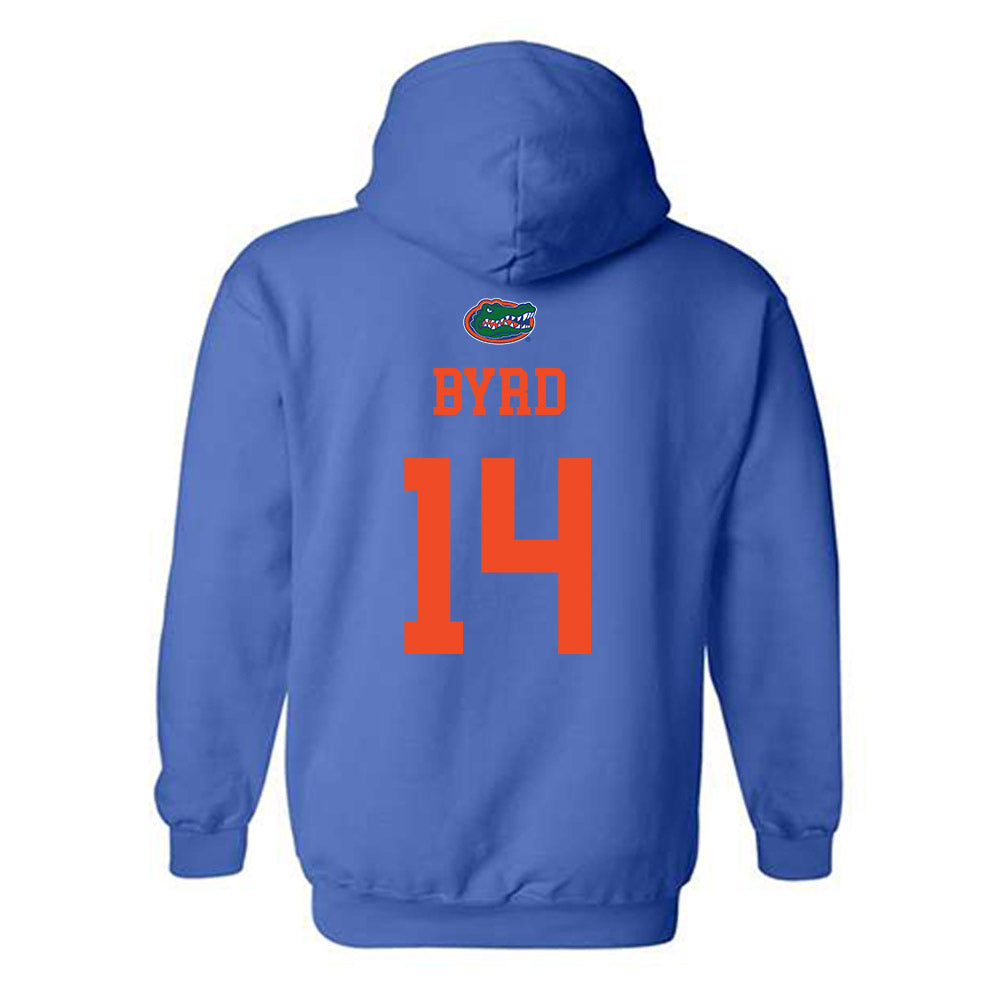 Florida - NCAA Women's Volleyball : Jordyn Byrd - Generic Shersey Hooded Sweatshirt-1