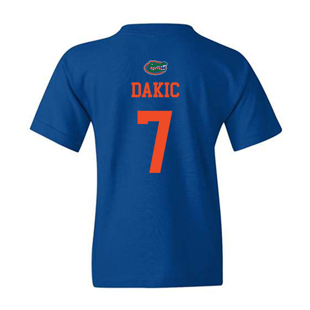 Florida - NCAA Women's Basketball : Emilija Dakic - Generic Shersey Youth T-Shirt-1