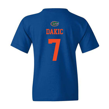 Florida - NCAA Women's Basketball : Emilija Dakic - Generic Shersey Youth T-Shirt-1