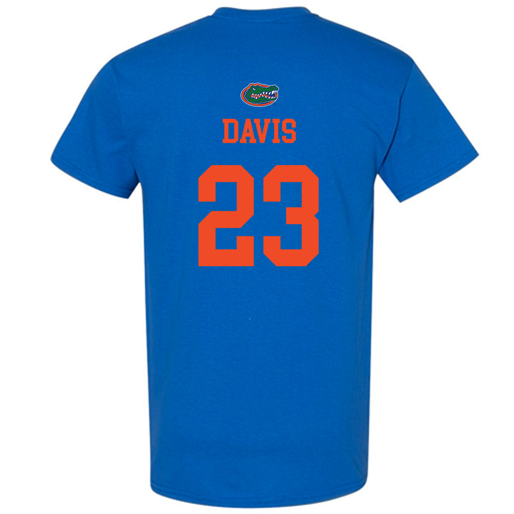 Florida - NCAA Football : Josiah Davis - Generic Shersey T-Shirt-1