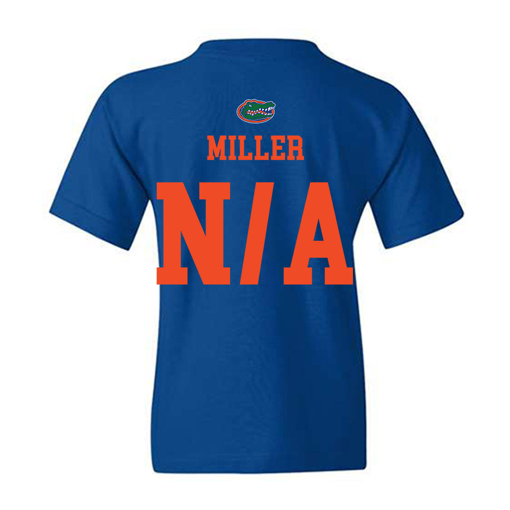 Florida - NCAA Men's Track & Field : Emerson Miller - Generic Shersey Youth T-Shirt-1