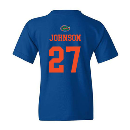 Florida - NCAA Football : Dijon Johnson - Generic Shersey Youth T-Shirt-1