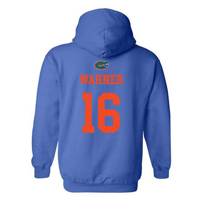Florida - NCAA Football : Aidan Warner - Generic Shersey Hooded Sweatshirt-1