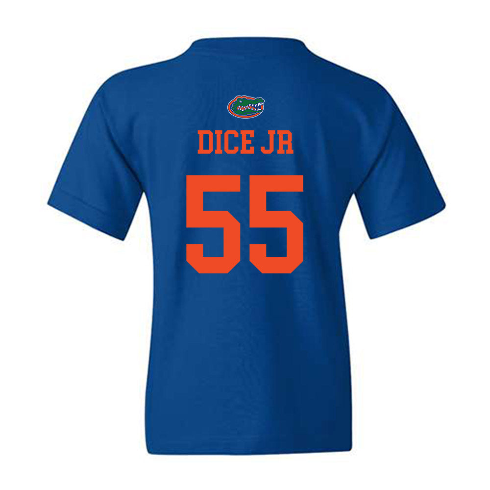 Florida - NCAA Football : Tavaris TJ Dice Jr - Generic Shersey Youth T-Shirt-1