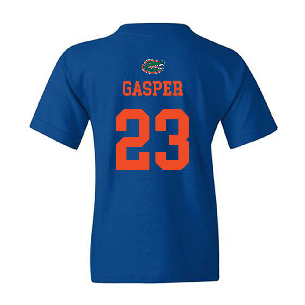 Florida - NCAA Football : Chad Gasper - Generic Shersey Youth T-Shirt-1