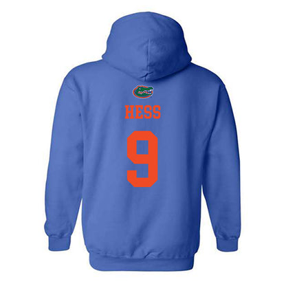 Florida - NCAA Women's Soccer : Addison Hess - Generic Shersey Hooded Sweatshirt-1