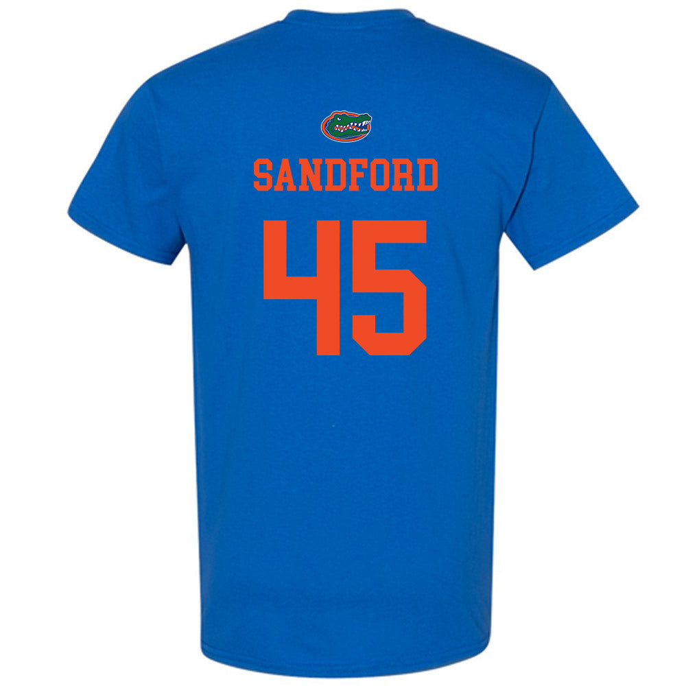 Florida - NCAA Baseball : Schuyler Sandford - Generic Shersey T-Shirt